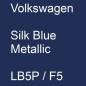 Preview: Volkswagen, Silk Blue Metallic, LB5P / F5.